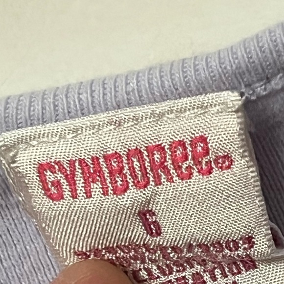 Vintage 90’s Gymboree Lavender Ski Adventure Long Sleeve Tee - Picture 3 of 3